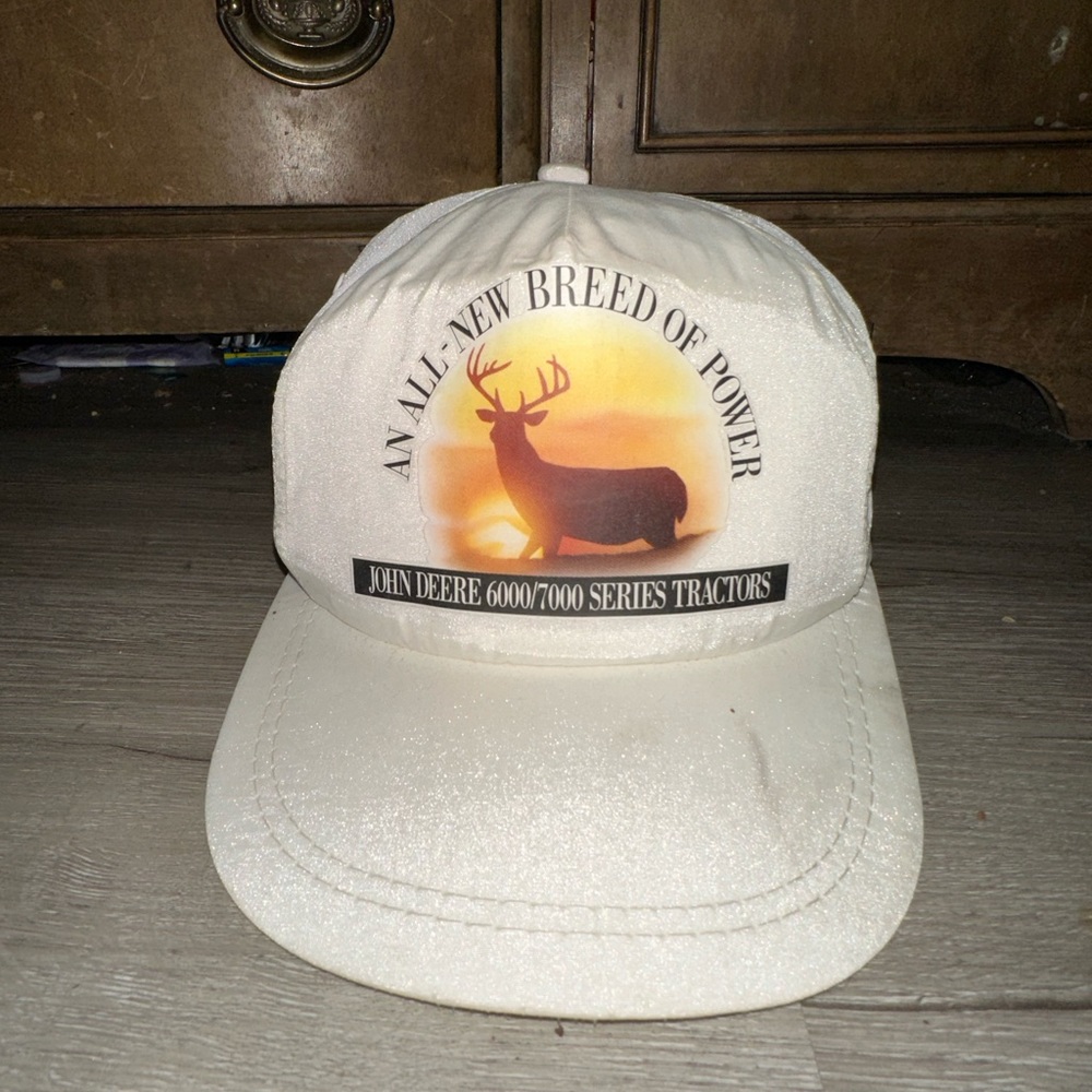 Vintage John Deere 6000/7000 series snapback hat